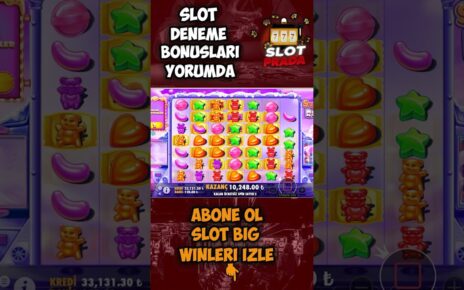 SUGAR RUSH ? PAT PAT ŞEKERLERLE GÜZEL KAZANÇ! ? #sugarrush #slot #casino