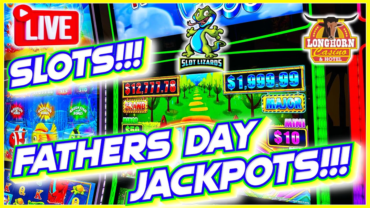 ? SURPRISE LIVE FATHERS DAY SLOTS! LET'S HIT ANOTHER GRAND JACKPOT! Longhorn Casino