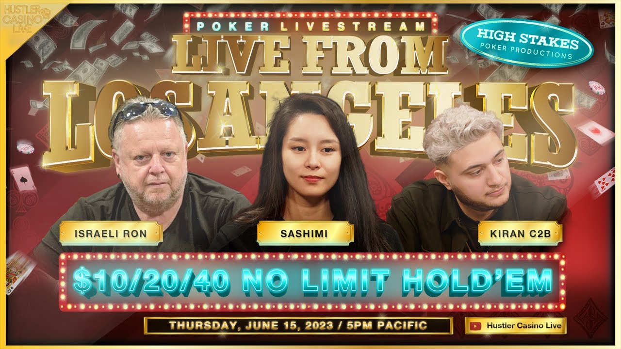 Sashimi, Kiran C2B, Israeli Ron & Mike X Play $10/20/40 - Commentary by Christian Soto