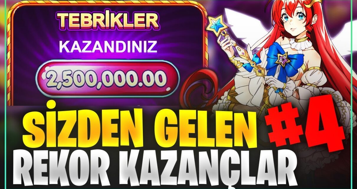 Slot Oyunları ✅ SİZDEN GELENLER ✅ REKOR VE MAX WİN KAZANÇLAR! ✅ En Çok Kazandıran Slot Oyunları! ✅