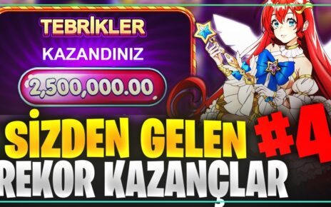 Slot Oyunları ✅ SİZDEN GELENLER ✅ REKOR VE MAX WİN KAZANÇLAR! ✅ En Çok Kazandıran Slot Oyunları! ✅