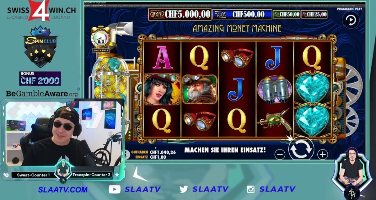 Spin Club – Swiss4Win – Online Casino – Amazing Money Machine