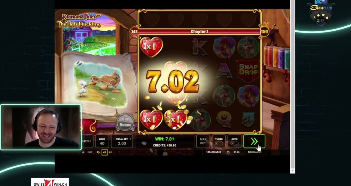 Spin Club – Swiss4Win – Online Casino – Diamond Tales – The Ugly Duckling