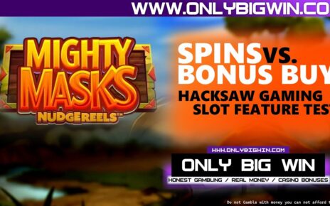 Spins VS. Bonus Buy: Mighty Masks by #hacksaw #hacksawgaming – Online Casino Slot Test