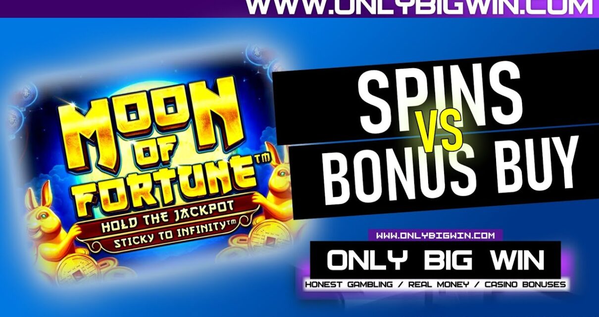 Spins VS. Bonus Buy: Moon of Fortune™ by #wazdan - Online Casino Slot Test
