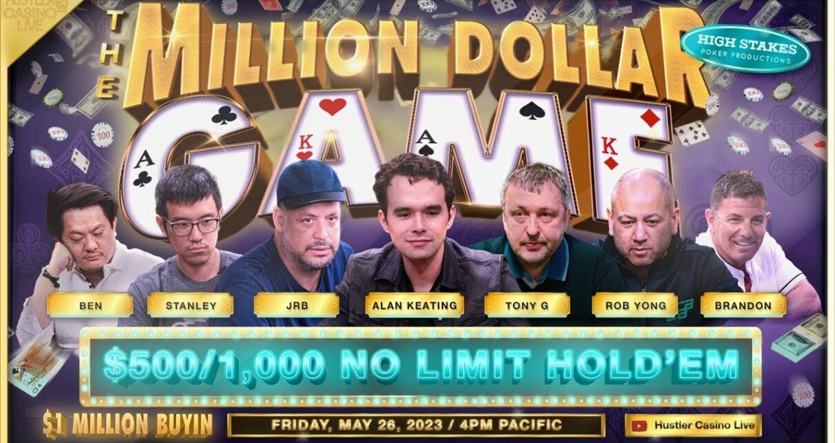 THE MILLION DOLLAR GAME DAY 1 [Full Stream] w/ Alan Keating, Tony G, JRB, Rob Yong