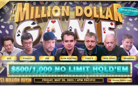 THE MILLION DOLLAR GAME DAY 1 [Full Stream] w/ Alan Keating, Tony G, JRB, Rob Yong