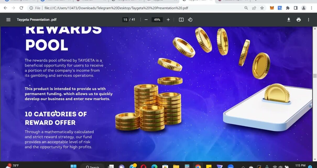 Taygeta – Brand New Online Casino Platform Pays Passive Income