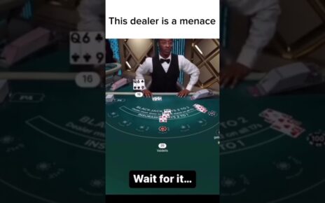 This blackjack dealer called his shot… ONLINE CASINO loses