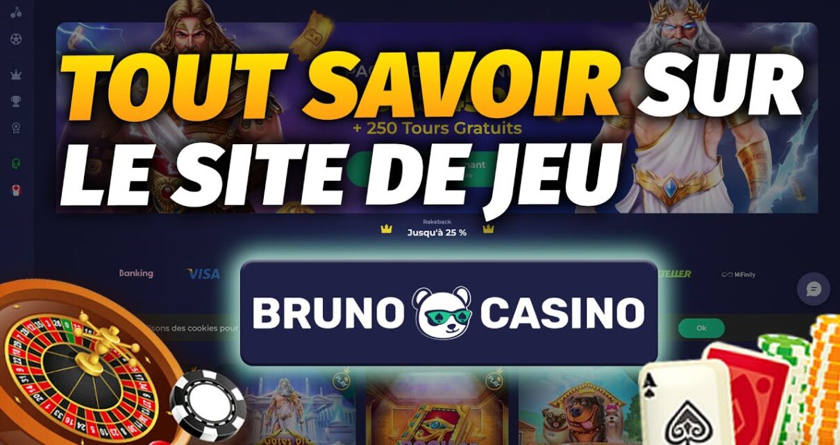 Tout savoir sur BRUNO Casino en ligne ? CaptainCaz avis et Test casino