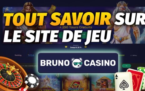 Tout savoir sur BRUNO Casino en ligne ? CaptainCaz avis et Test casino