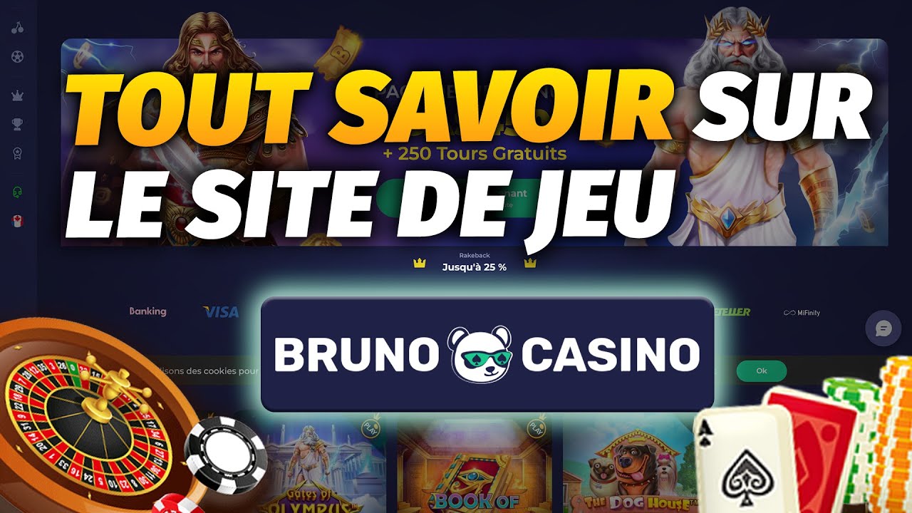 Tout savoir sur BRUNO Casino en ligne ? CaptainCaz avis et Test casino