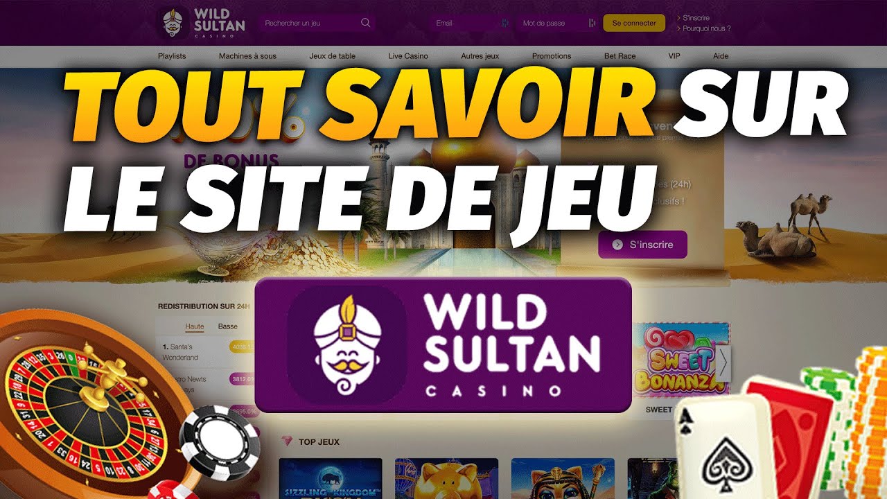 Tout savoir sur WILD SULTAN Casino en ligne ? CaptainCaz avis et Test casino