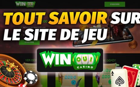 Tout savoir sur WINOUI Casino en ligne ? CaptainCaz avis et Test casino