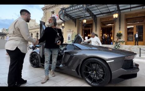 Wealthy Millionaire ZEUS Arriving & Leaving Monaco Casino Square Car Spotting. Top Zeus online casino.