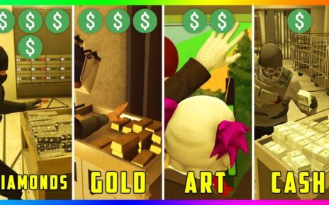 Which Diamond Casino Heist Vault Content Is The BEST: Diamonds VS Gold Vs Artwork VS Cash! (GTA 5)