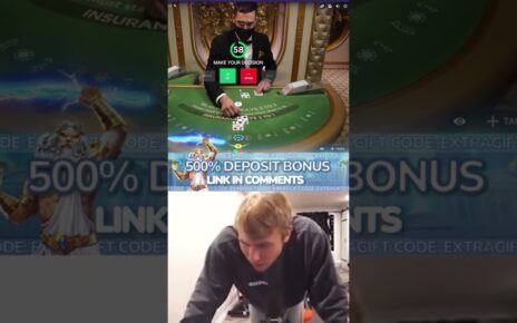 XQC BEST POKER WIN IN CASINO #xqc #casino #slots #bonus