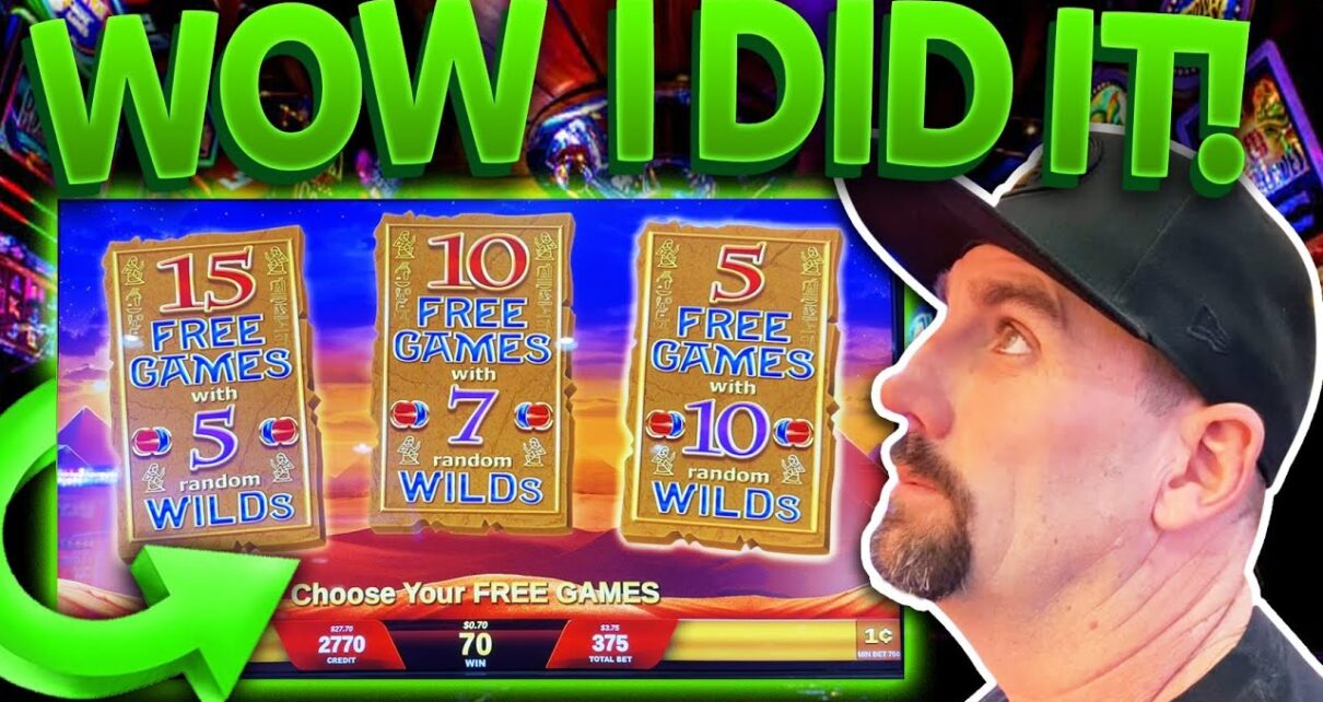 ane of the TOUGHEST slots in the casino….and he gets THE BONUS !
