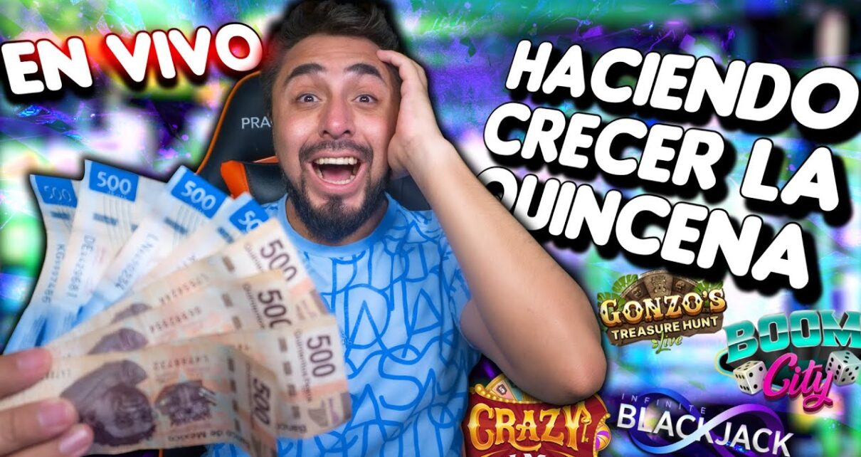 ¡EN VIVO! Intentando aumentar nuestra quincena en el casino | PKM