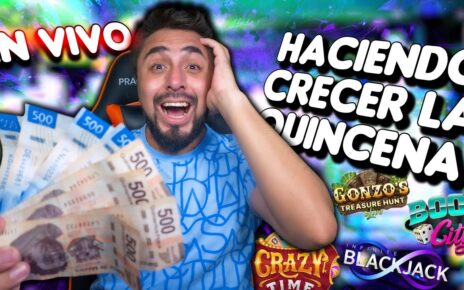 ¡EN VIVO! Intentando aumentar nuestra quincena en el casino | PKM