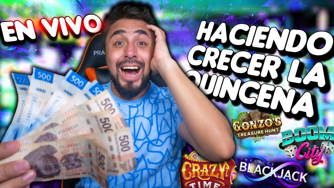 ¡EN VIVO! Intentando aumentar nuestra quincena en el casino | PKM