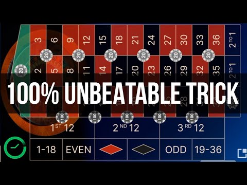 100% Unbeatable Roulette Secret Winning Strategy |