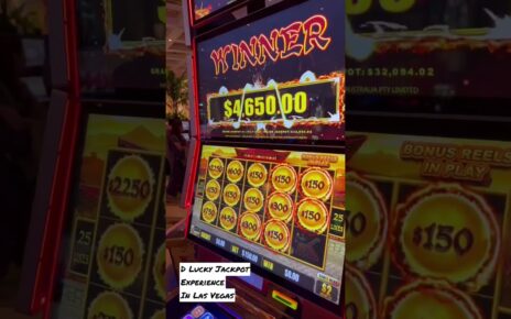 ,000,000.00 Grand Jackpot D Lucky Jackpot Experience in Las Vegas @wynnlasvegas #casino #jackpot