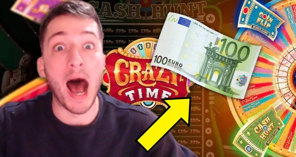 ⚠️ 100€ sur le Crazy Time : Combien vais-je gagner ? ?? (casino en ligne)