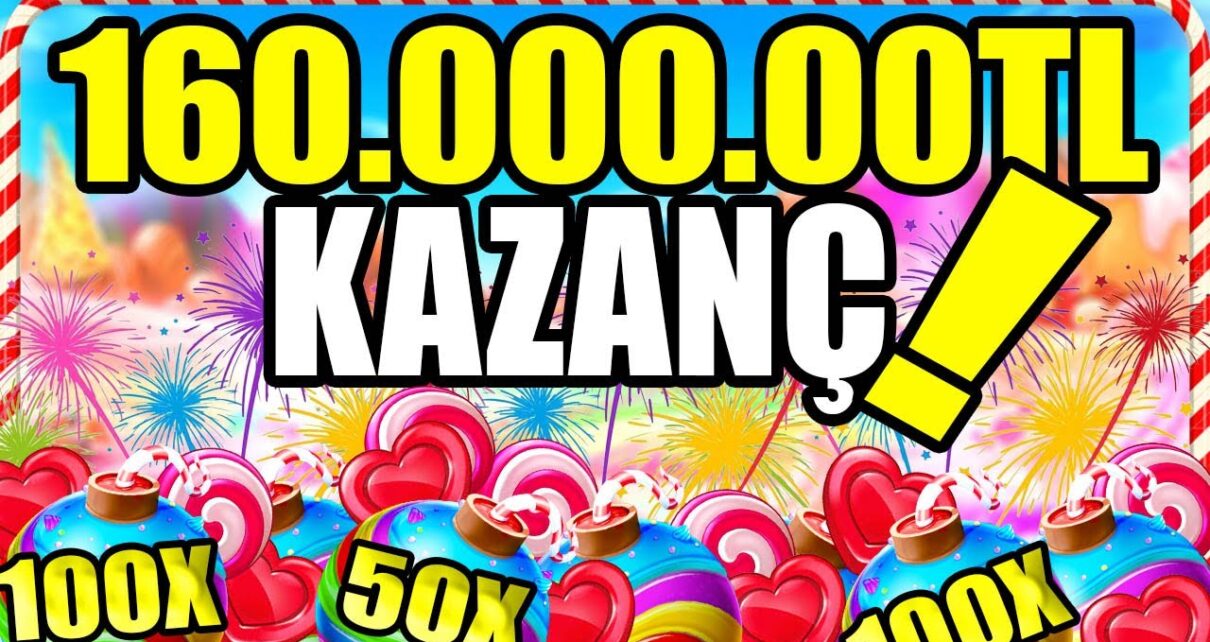 160.000₺ Kazanç Sweet bonanza