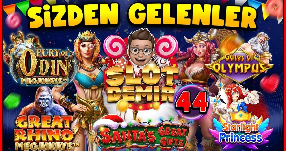 SLOT SİZDEN GELENLER ??SLOT OYUNLARI REKOR KAZANÇLAR 44??ı