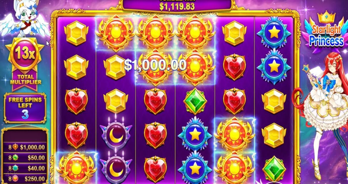 16X MULTIPLIER HIT BEST SYMBOLS STARLIGHT PRINCESS – BONUS BUY ONLINE CASINO ONLINE SLOT