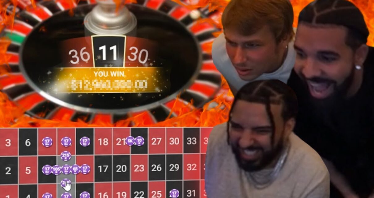 20 1000000 DOLLAR+ ROULETTE SESSION WITH DRAKE AND FRENCH MONTANA!