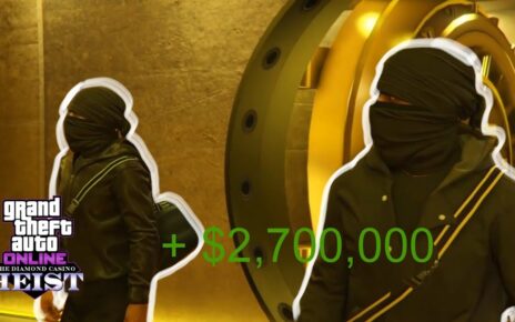 *2,700,000 IN 1 HEIST* (FASTEST & EASIEST)| GTA Online Casino Heist Silent & Sneaky, With Gold