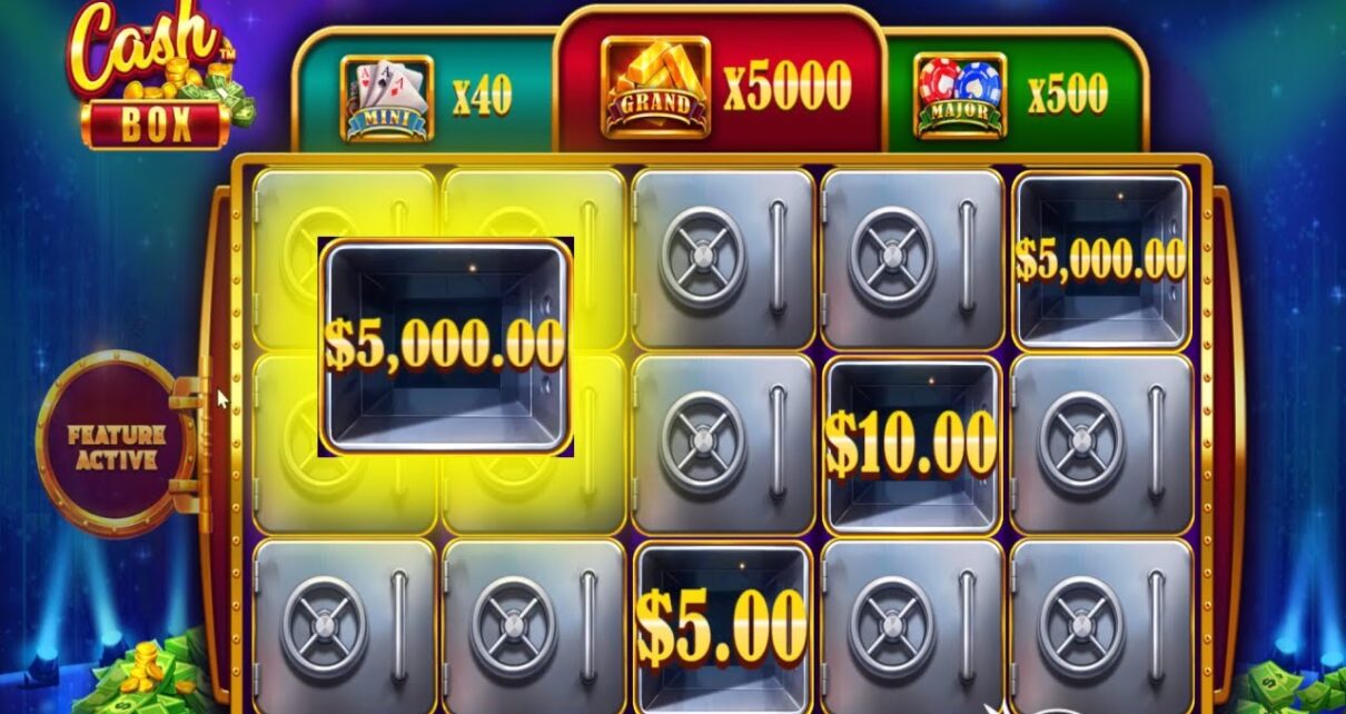 55 FREE SPINS CASH BOX – NEW GAME – BONUS BUY ONLINE CASINO ONLINE SLOT