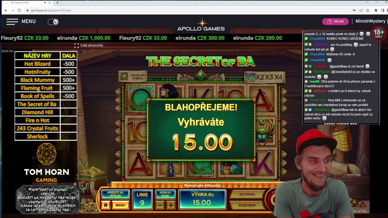 APOLLO GAMES ONLINE CASINO 15.7.2023 • TOM HORN GAMES • MMOMENTS