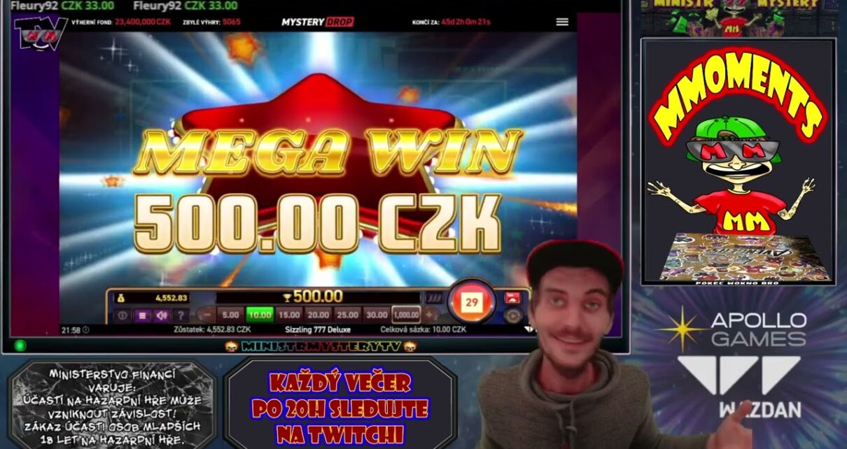 APOLLO GAMES ONLINE CASINO 1.7.2023 • WAZDAN GAMES • MMOMENTS