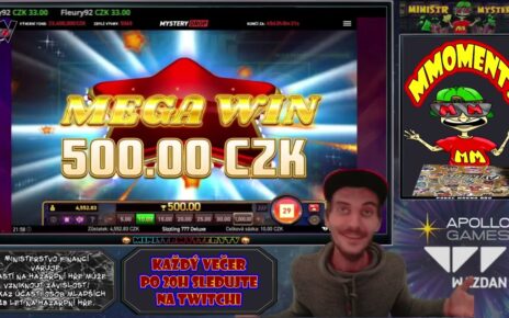 APOLLO GAMES ONLINE CASINO 1.7.2023 • WAZDAN GAMES • MMOMENTS