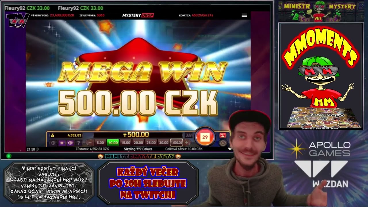 APOLLO GAMES ONLINE CASINO 1.7.2023 • WAZDAN GAMES • MMOMENTS