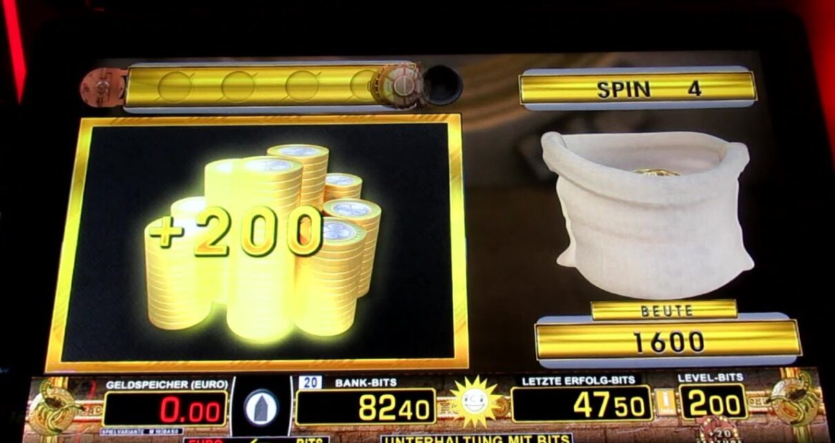 Actionreiche Zockerrunde! Freispielgewinne und Risikospiel am Geldspielautomat! Action im Casino