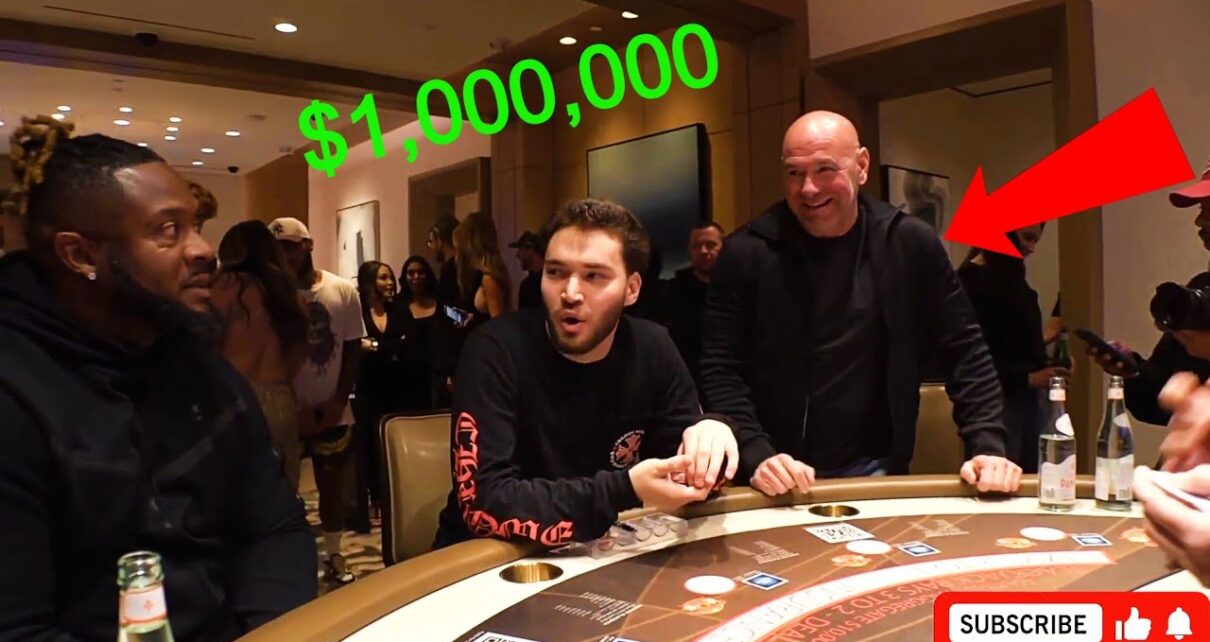 Adin Ross & Dana White High Stakes Gambling *,000,000*