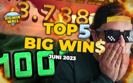 ?️BEST OF ONLINE CASINO WINS JUNI | Big Win Wall?