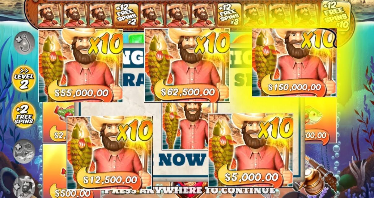 BIG BASS SPLASH – 10X INSANE WIN WITH HUGE FISHERMAN – BONUS BUY ONLINE CASINO SLOT