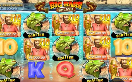 BIG BASS SPLASH – 20 FREE SPINS 10X MULTIPLIER EPIC WIN- BONUS BUY ONLINE CASINO ONLINE SLOT