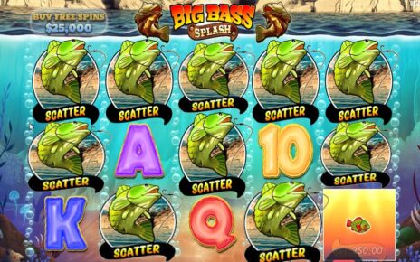 BIG BASS SPLASH 3X MULTIPLIER WIN – BONUS BUY ONLINE CASINO ONLINE SLOT