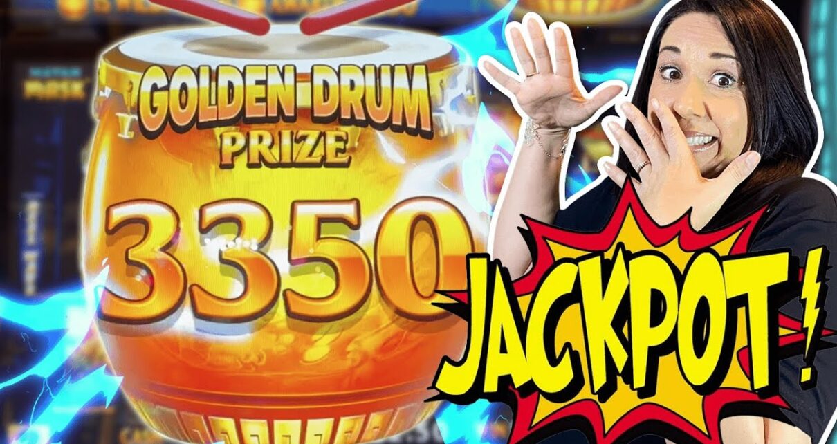 ? BIG GOLD DRUM JACKPOT ‼️ GOOD DAY AT THE CASINO ?