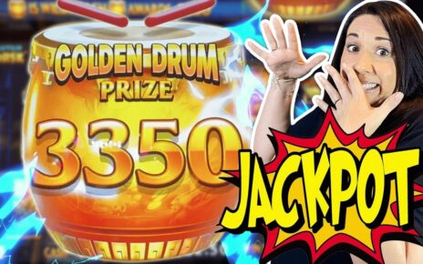 ? BIG GOLD DRUM JACKPOT ‼️ GOOD DAY AT THE CASINO ?