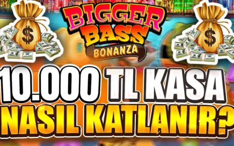 BİGGER BASS BONANZA Merdiven Taktiğiyle Nasıl Kasa Katlanır #casino #slotoyunları #biggerbassbonanza