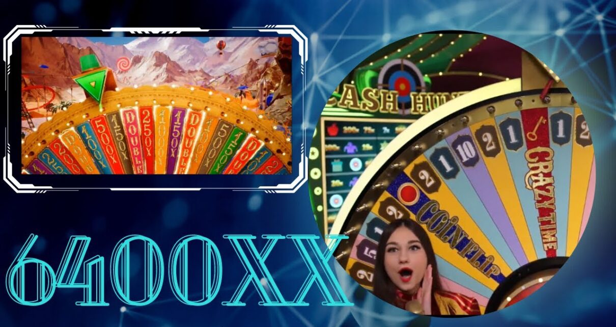 BIGWIN TODAY CRAZYTIME 6400x??#crazytime #onlinecasino #coinflip