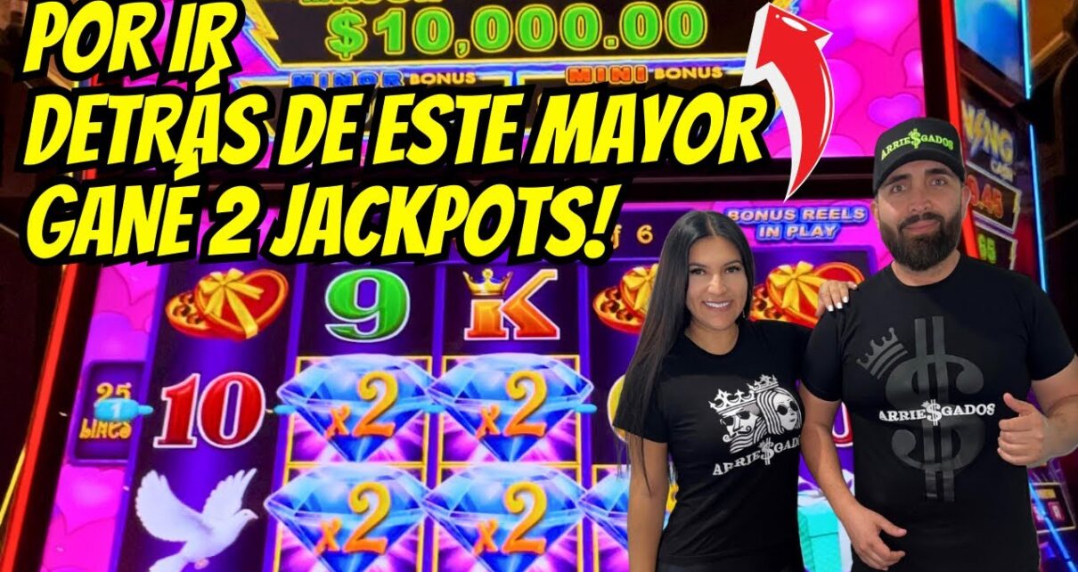 ❤️ BUCANDO EL MAYOR GANÉ 2 JACKPOTS CON PUESTAS DE  DOLARES !