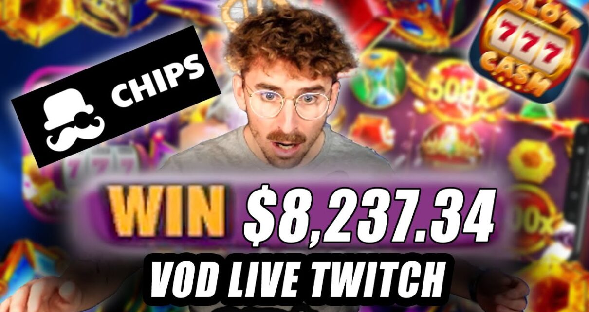 BUMP à 8 000 € sur CHIPS CASINO | VOD Live Twitch